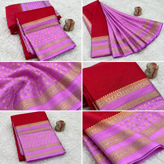 Premium Semi Mysore Crape