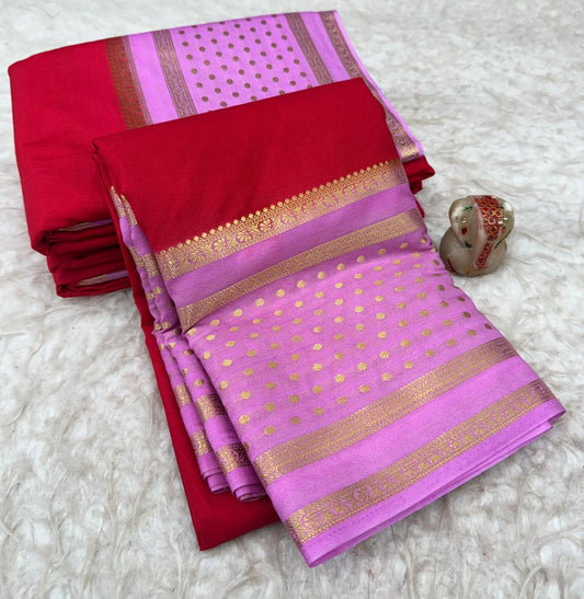 Premium Semi Mysore Crape